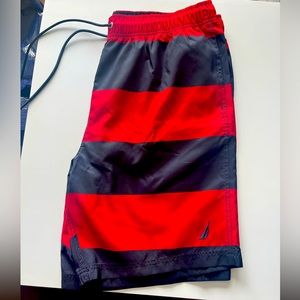 Size Large Nautica Swim Trunks (never worn , but no tags)